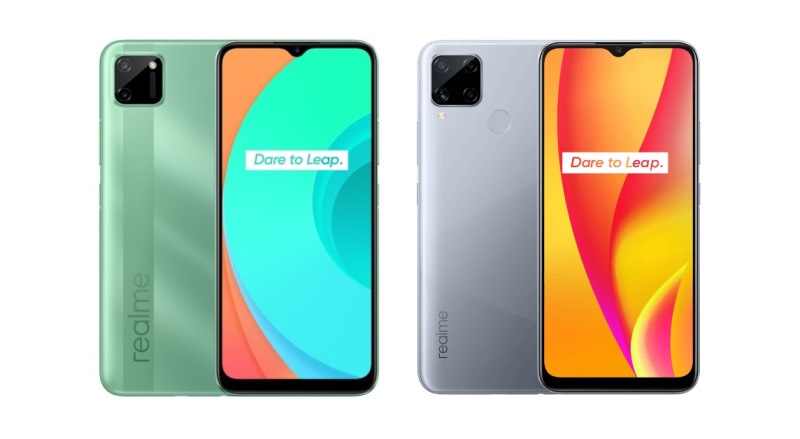 HP Realme C11 dan Realme C15