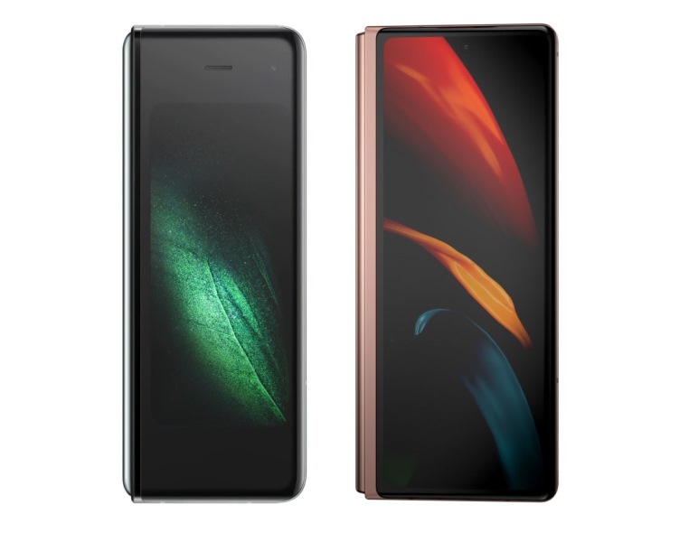 HP Samsung Galaxy Fold dan Samsung Galaxy Z Fold 2