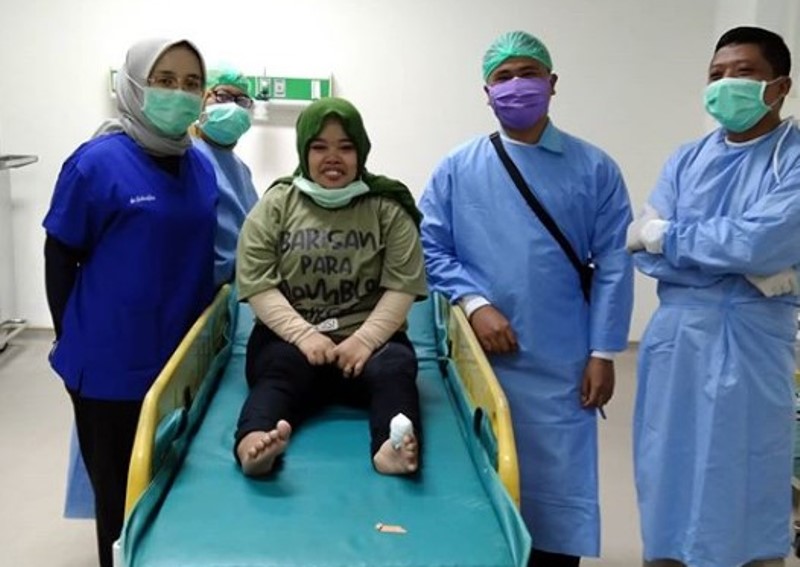 Kakinya Diinjak Sapi Begini Kondisi Terbaru Kekeyi