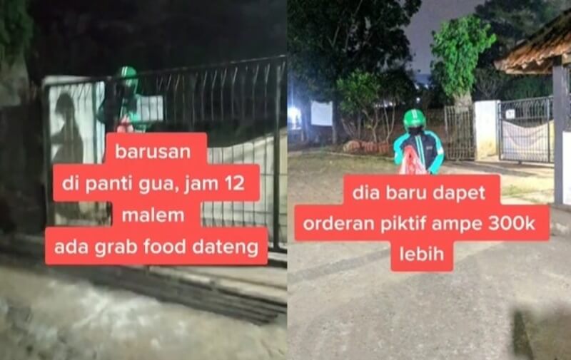 Salut Driver Ojol Sumbangkan Orderan Makanan Fiktif yang Diterimanya ke Panti Asuhan