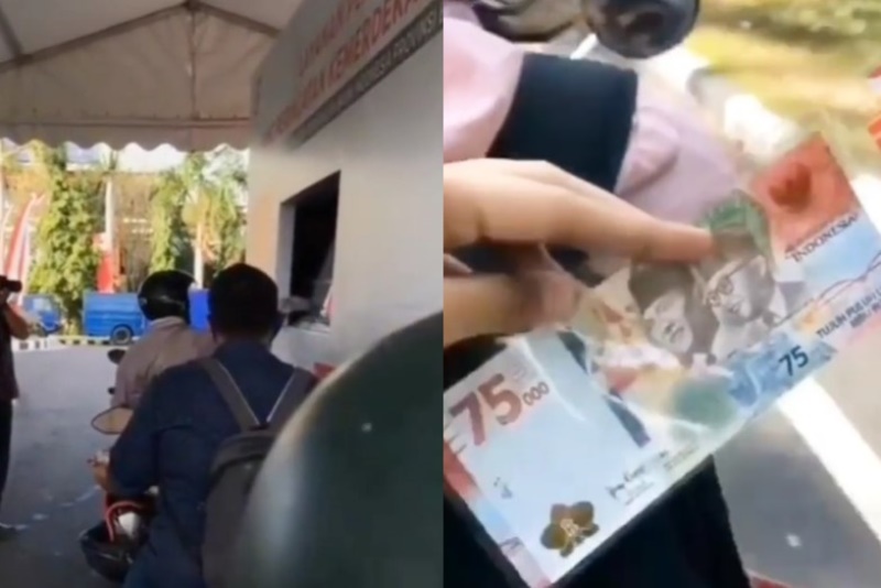 VIRAL Cerita Warganet Jadi Orang Kelima yang Dapatkan Uang Baru Rp 75 Ribu di Bali