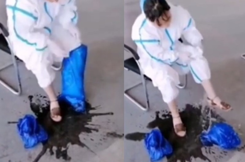 Viral Video Petugas Medis Lepas Hazmat Lantai Langsung Banjir dengan Keringat