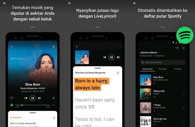 Aplikasi Pengenal Judul Lagu