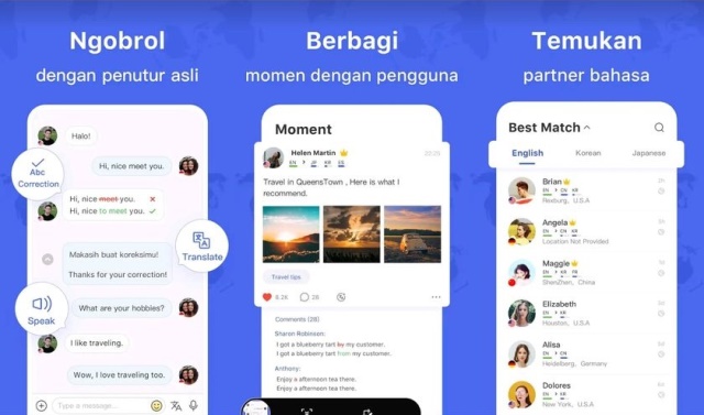 Aplikasi Untuk Belajar Bahasa Inggris di Android