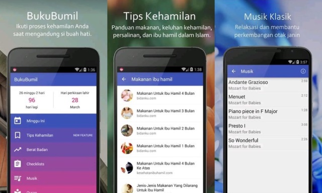Aplikasi Untuk Ibu Hamil di Android