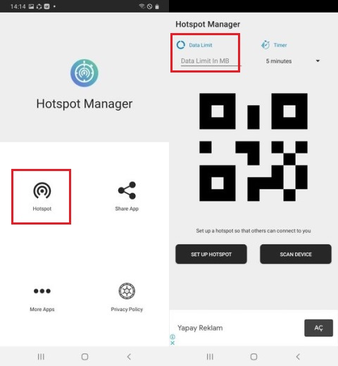 Cara Membatasi Pemakaian Hostpot di Android