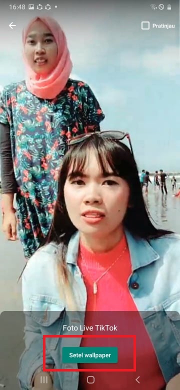 Cara Membuat Video TikTok Jadi Wallpaper