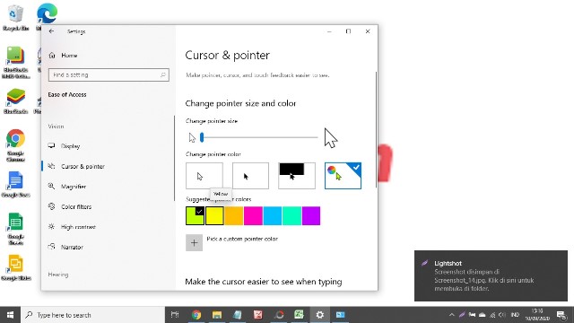 Cara Merubah Kursor Mouse