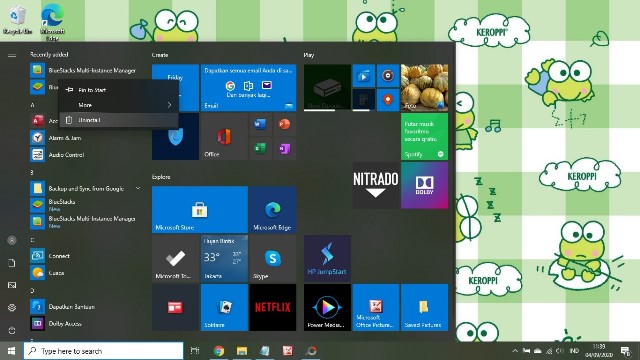 Cara Uninstall Aplikasi di PC Windows 10