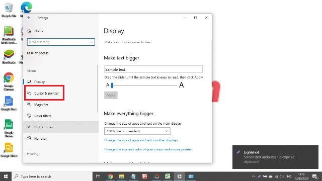 Cara mengubah kursor mouse di laptop