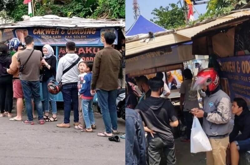 Dipromosikan Ade Londok Odading Mang Soleh Mendadak Viral dan Diserbu Pembeli