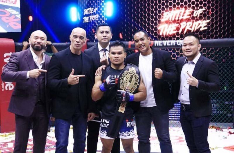 Fighter MMA asal Ciamis Aep Saepudin