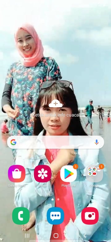 Video TikTok Menjadi Layar Utama