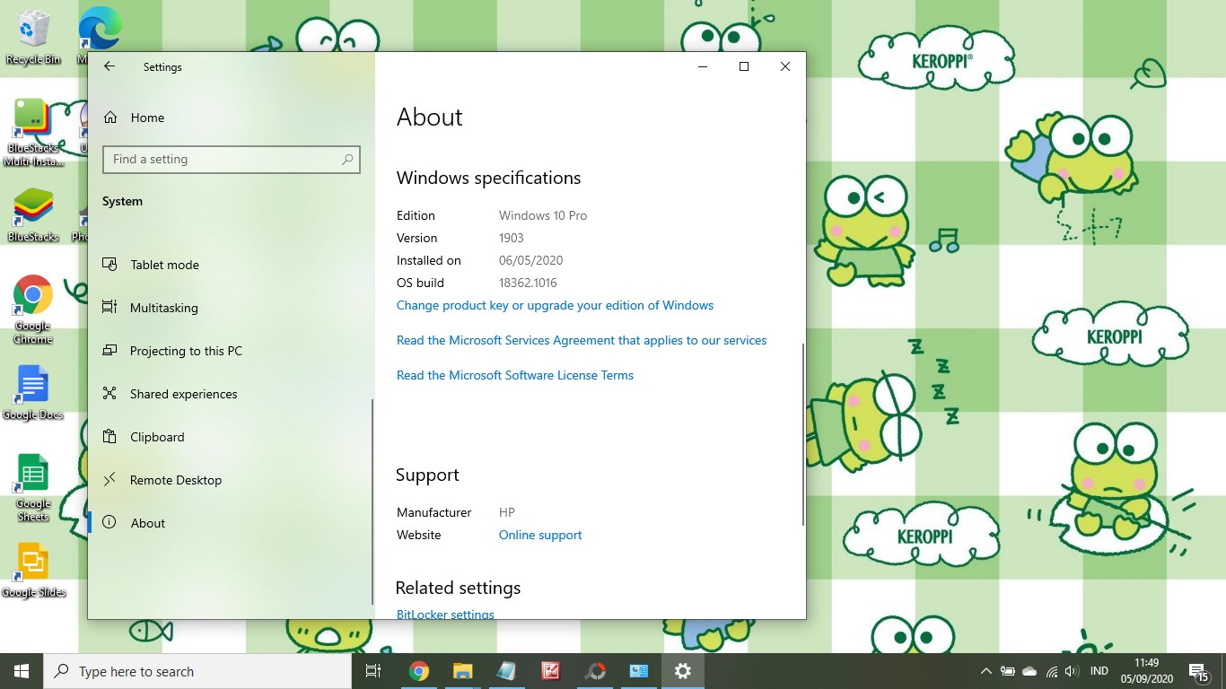 cara cek versi windows 10