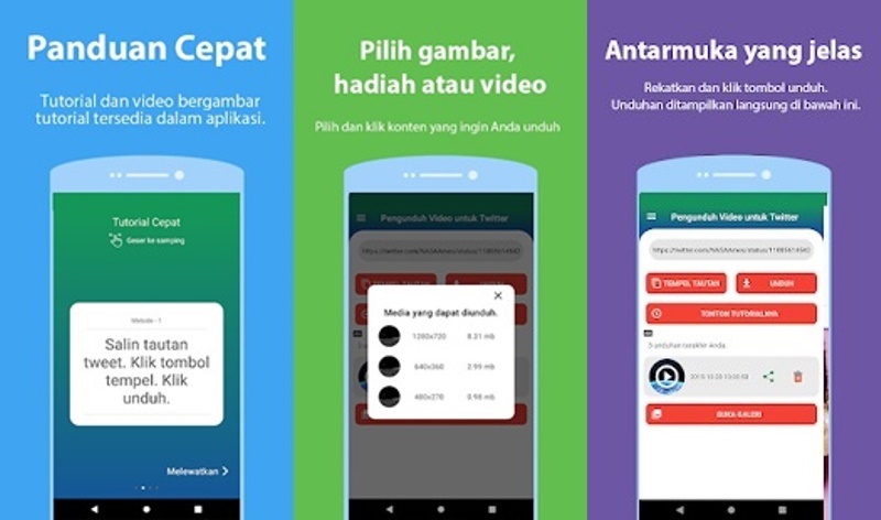 Aplikasi Download Video Twitter