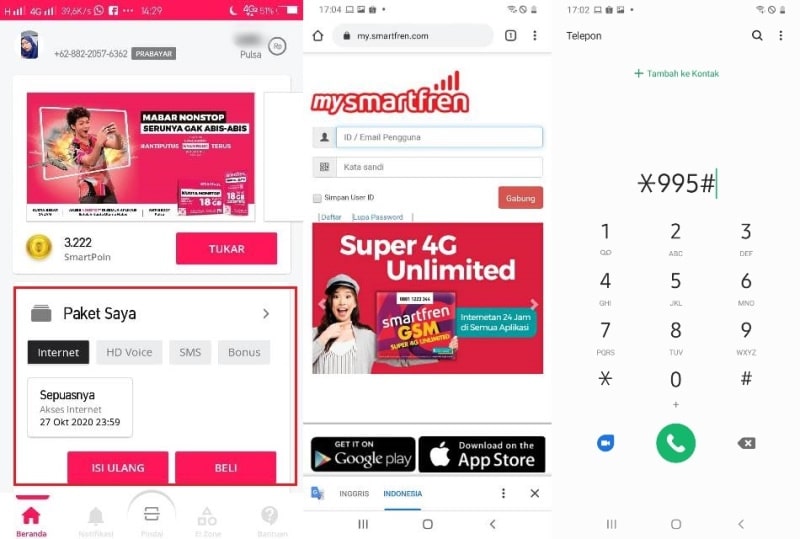 Cara Cek Kuota Smartfren Unlimited 2