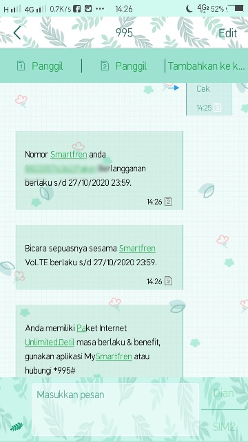 Cara Cek Kuota Smartfren