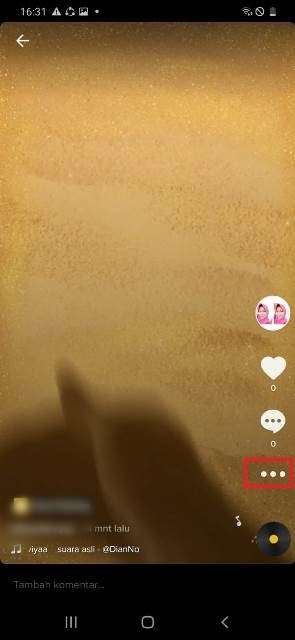 Cara Delete Video di TikTok