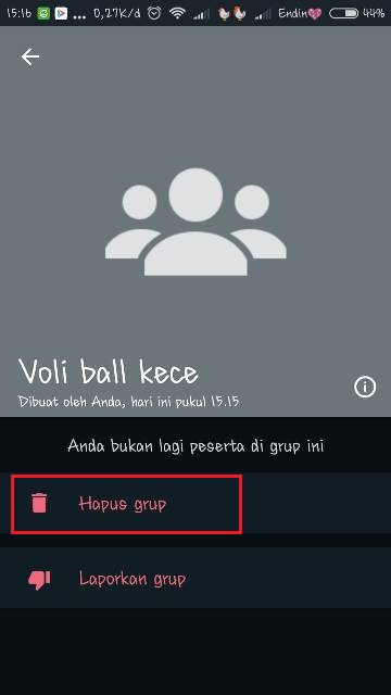 Cara Hapus Grup WA yang Kita Buat