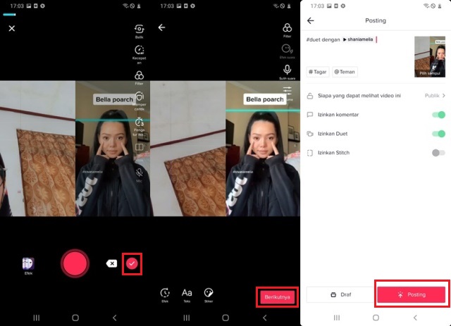 Cara Duet Tik Tok Cara mudah duet di tik tok tanpa ribet dan tanpa