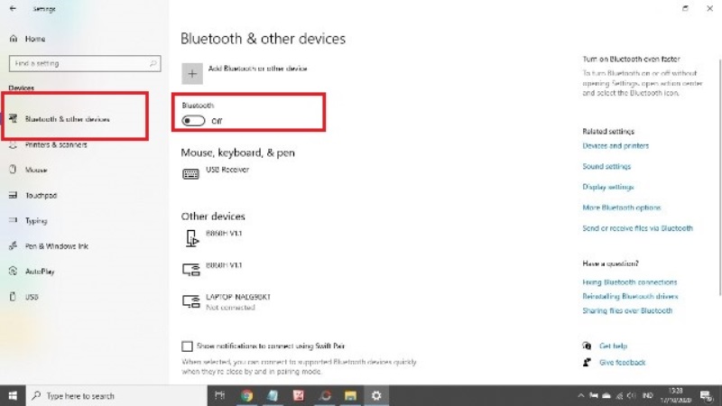 Cara Mengaktifkan Bluetooth di Laptop Windows 10 1