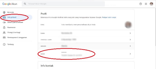 Cara Mengganti Password Gmail di PC dan HP