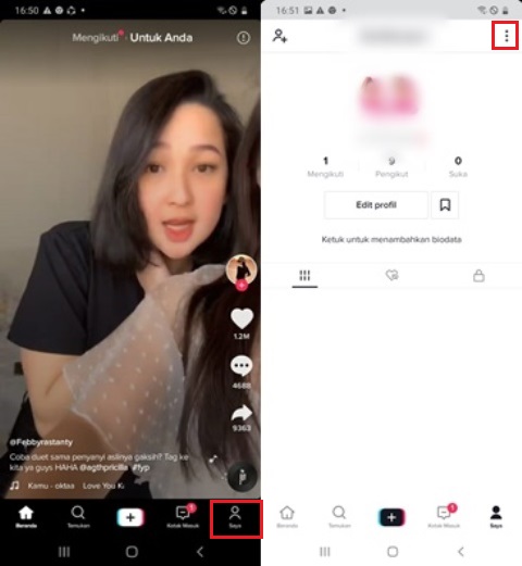 Cara Menghapus Akun TikTok