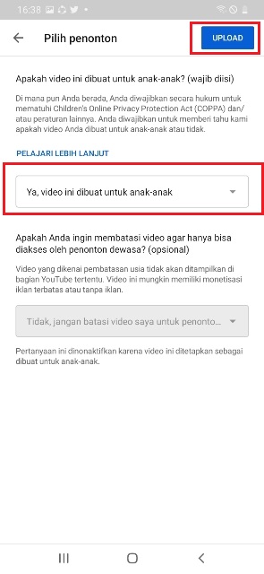 Cara Mengupload Video dari HP ke YouTube