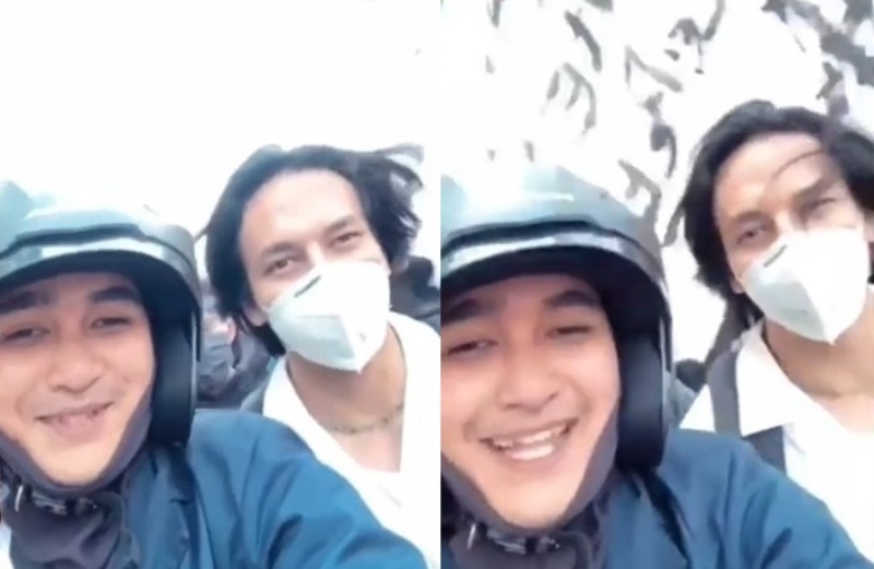 Heboh Artis Jefri Nichol Terekam Kamera Ikut Demo Tolak Omnibus Law