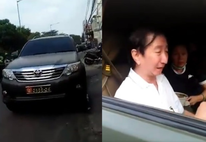 Heboh Warga Sipil Terciduk Diduga Pakai Mobil Dinas TNI AD