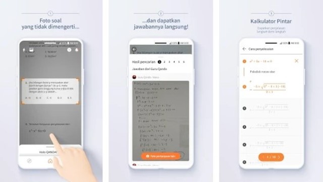 Qanda Pecahkan Soal Matematika dalam 5 Detik