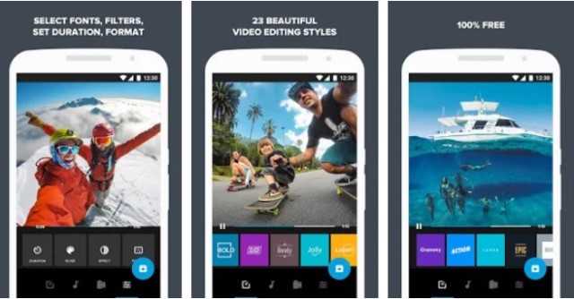 Quik Editor Video GoPro untuk foto dengan musik