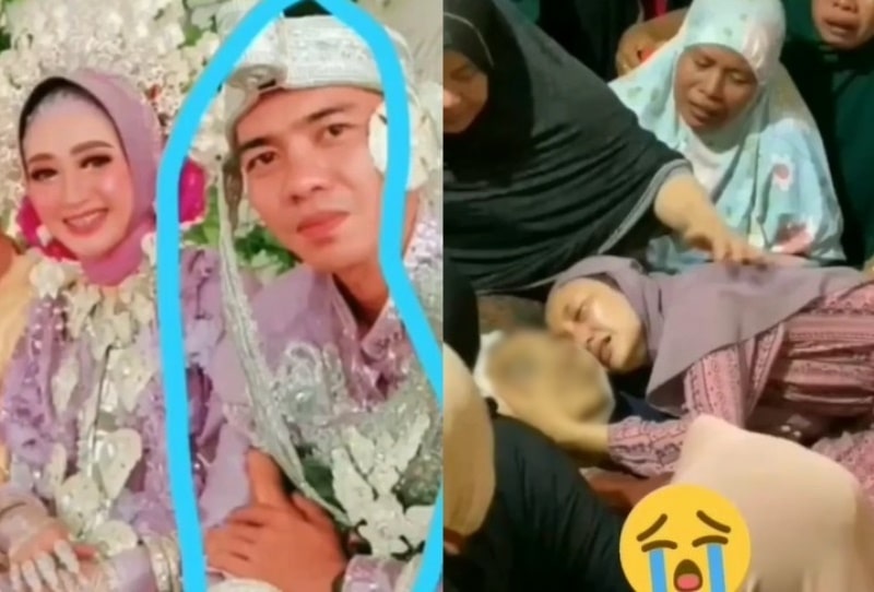 Sedih Banget Baru 3 Hari Menikah Suami Wanita ini Meninggal Dunia