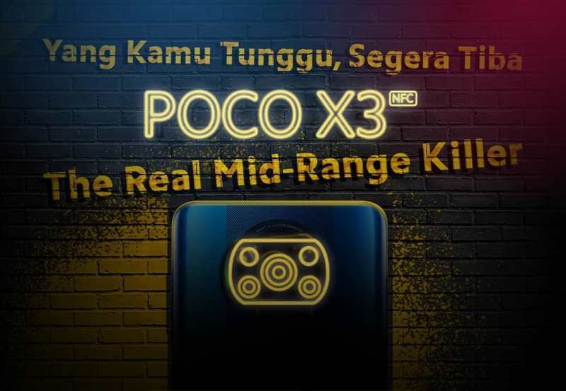 Tanggal peluncuran Poco X3 di Indonesia