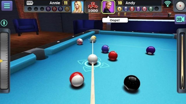 3D Billiard Game Billiard Android