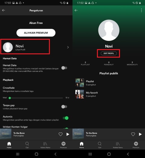 Cara Ganti Nama Pengguna Spotify