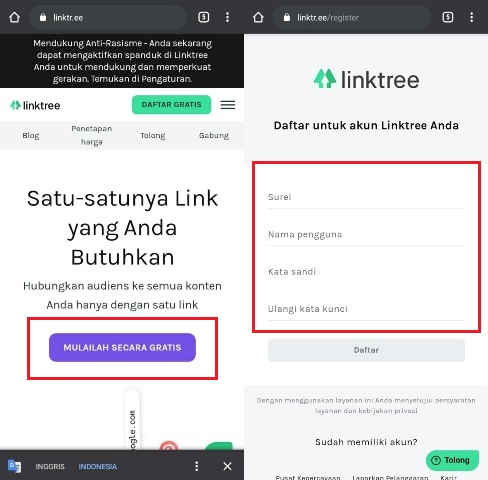 Cara Membuat Linktree dengan Mudah