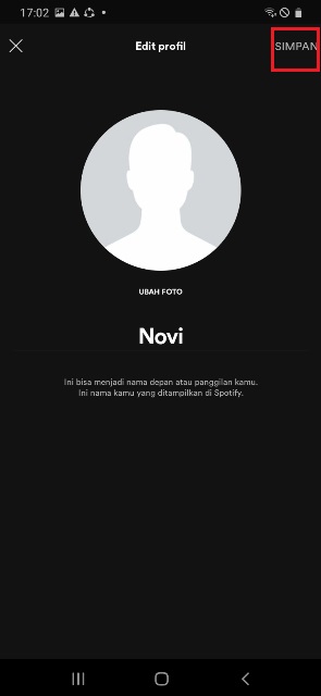 Cara Mengganti Nama Tampilan di Spotify