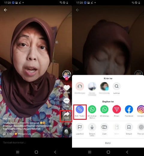 Cara buang watermark tiktok