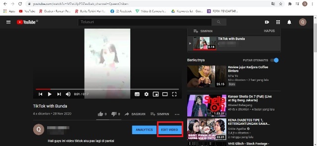 Cara Menonaktifkan Komentar di YouTube di PC