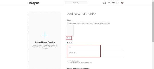 Cara Unggah Video ke IGTV