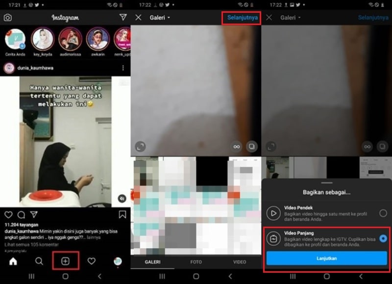 Cara Upload IGTV di Instagram 1