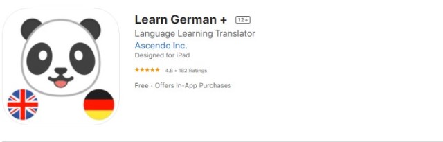 Learn German Aplikasi Belajar Bahasa Jerman di iOS