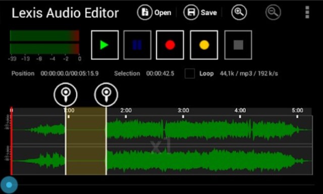 Lexis Audio Editor