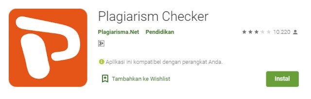 Plagiarism Checker Aplikasi Cek Plagiasi