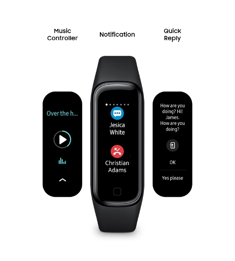 Seamless connectivity Galaxy Fit2 Seamless connectivity Galaxy Fit2