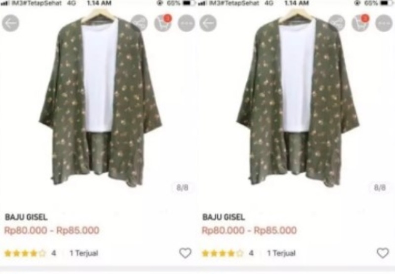Setelah Heboh Soal Video Syur Online Shop ini Jual Produk Baju Gisel