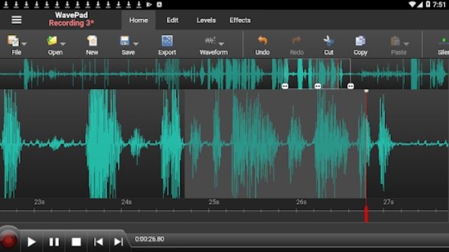 WavePad Audio Editor Free