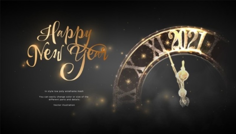 20 Gambar Ucapan Selamat Tahun Baru 2021 Bagus dan Keren