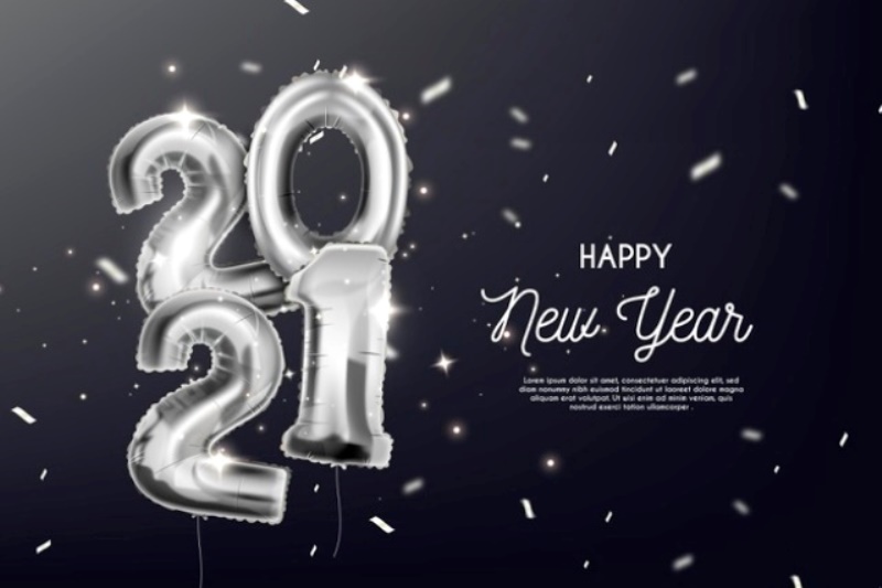 25 Gambar Ucapan Selamat Tahun Baru 2021 Terbaik dan Paling Keren